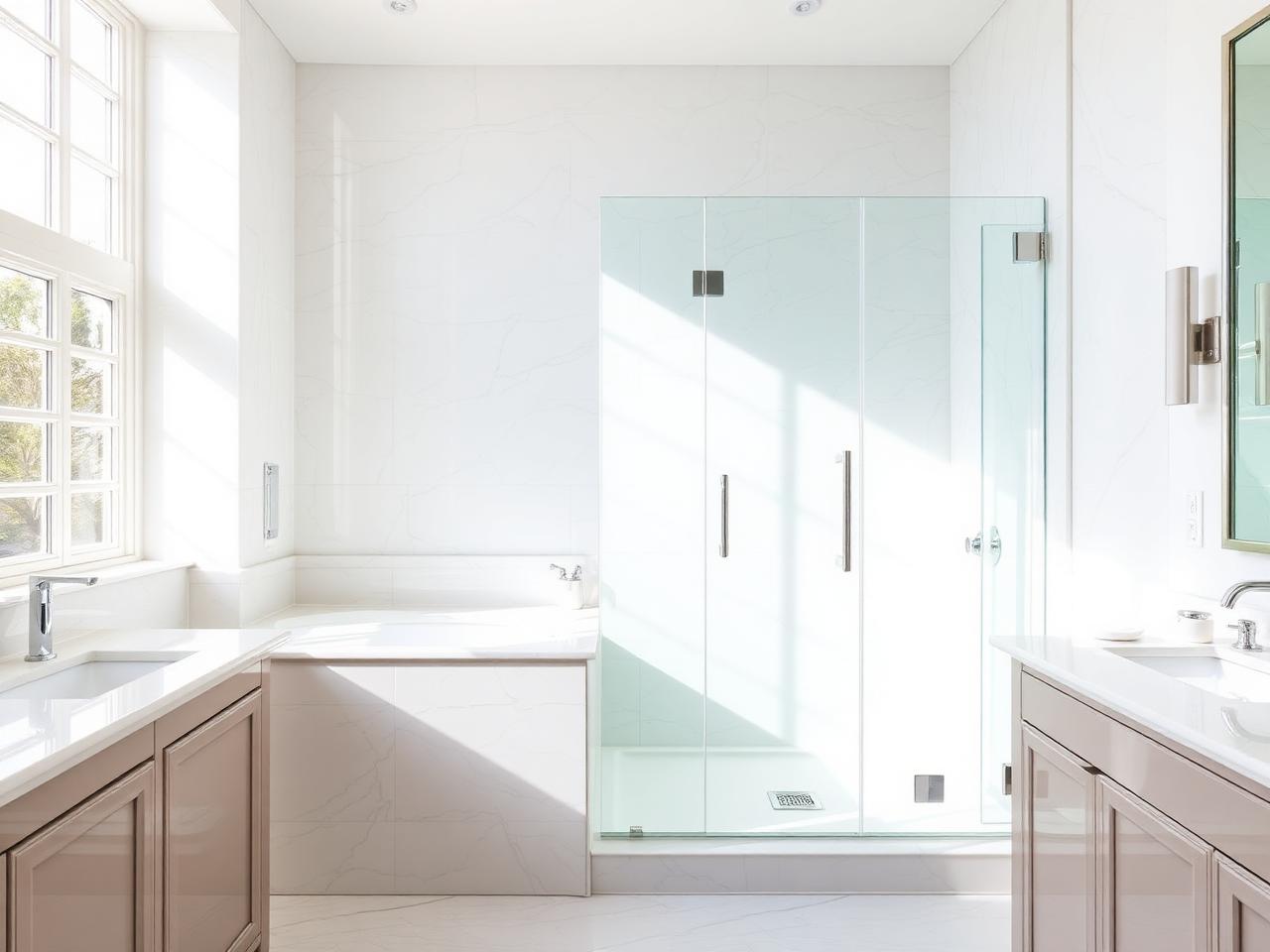Bathroom after cleaning